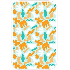 Design Pattern Seamless Tropical Belt Pouch Bag (Large) from ArtsNow.com Back