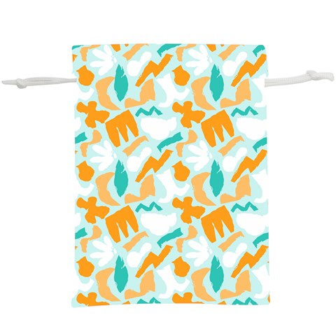 Design Pattern Seamless Tropical Lightweight Drawstring Pouch (XL) from ArtsNow.com Front