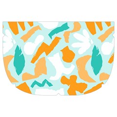 Design Pattern Seamless Tropical Make Up Case (Large) from ArtsNow.com Side Right
