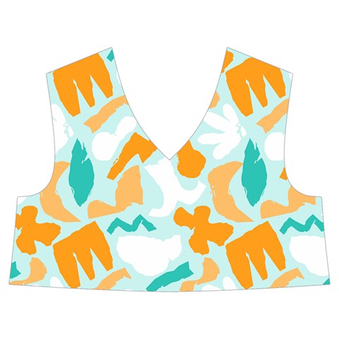 Design Pattern Seamless Tropical Kids  Midi Sailor Dress from ArtsNow.com Front Top