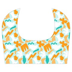 Design Pattern Seamless Tropical Kids  Midi Sailor Dress from ArtsNow.com Collar