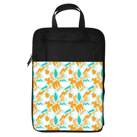 Design Pattern Seamless Tropical Foldable Shoe Storage Bag from ArtsNow.com Front