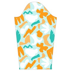 Design Pattern Seamless Tropical Kids  Long Sleeve Velvet Lounge Robe from ArtsNow.com Sleeve Left