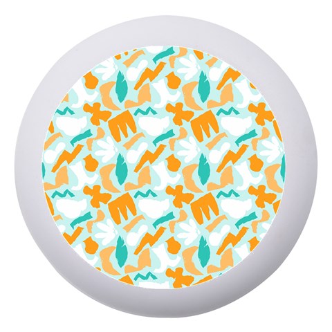 Design Pattern Seamless Tropical Dento Box with Mirror from ArtsNow.com Front