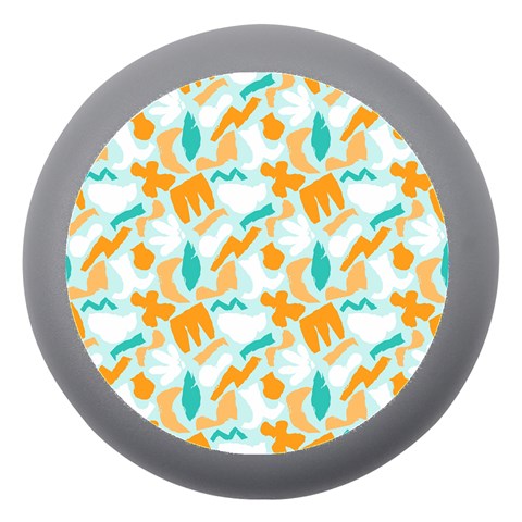 Design Pattern Seamless Tropical Dento Box with Mirror from ArtsNow.com Front