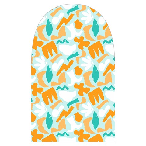 Design Pattern Seamless Tropical Microwave Oven Glove from ArtsNow.com Back