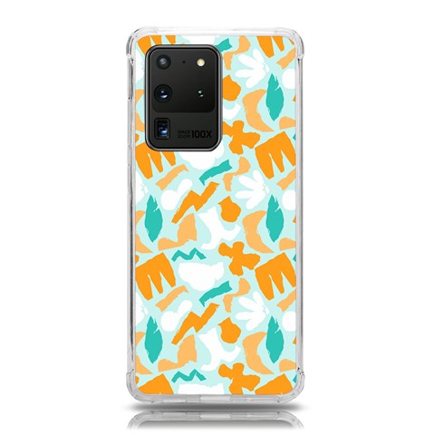Design Pattern Seamless Tropical Samsung Galaxy S20 Ultra 6.9 Inch TPU UV Case from ArtsNow.com Front