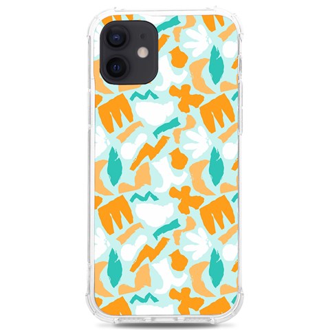 Design Pattern Seamless Tropical iPhone 12/12 Pro TPU UV Print Case from ArtsNow.com Front