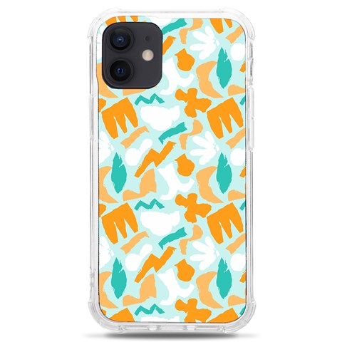 Design Pattern Seamless Tropical iPhone 12 mini TPU UV Print Case	 from ArtsNow.com Front