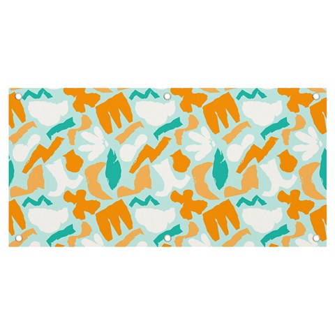 Design Pattern Seamless Tropical Banner and Sign 4  x 2  from ArtsNow.com Front