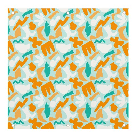 Design Pattern Seamless Tropical Banner and Sign 4  x 4  from ArtsNow.com Front
