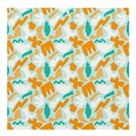 Design Pattern Seamless Tropical Banner and Sign 4  x 4 