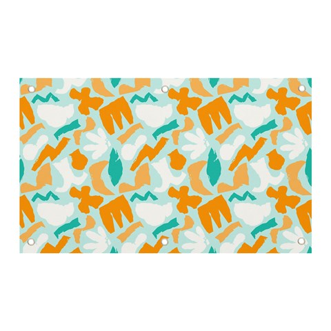 Design Pattern Seamless Tropical Banner and Sign 5  x 3  from ArtsNow.com Front