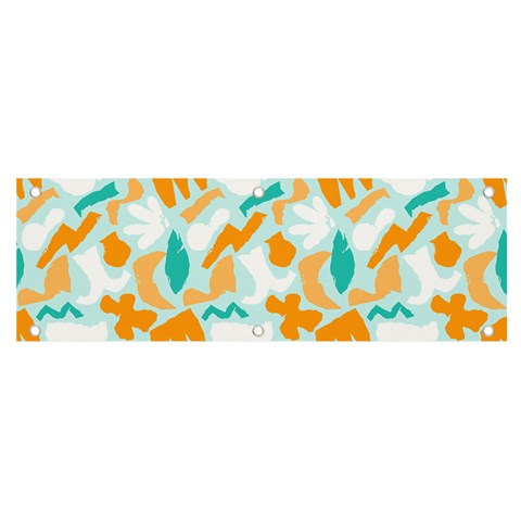 Design Pattern Seamless Tropical Banner and Sign 6  x 2  from ArtsNow.com Front