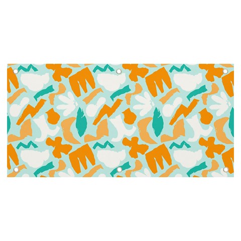 Design Pattern Seamless Tropical Banner and Sign 6  x 3  from ArtsNow.com Front