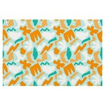Design Pattern Seamless Tropical Banner and Sign 6  x 4 