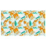 Design Pattern Seamless Tropical Banner and Sign 7  x 4 