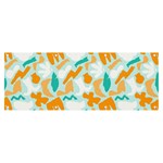Design Pattern Seamless Tropical Banner and Sign 8  x 3 