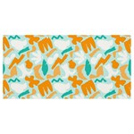 Design Pattern Seamless Tropical Banner and Sign 8  x 4 