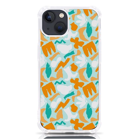 Design Pattern Seamless Tropical iPhone 13 TPU UV Print Case from ArtsNow.com Front