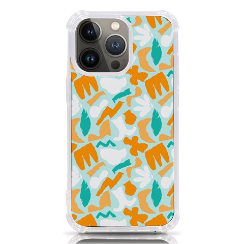 Design Pattern Seamless Tropical iPhone 13 Pro TPU UV Print Case from ArtsNow.com Front