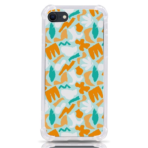 Design Pattern Seamless Tropical iPhone SE from ArtsNow.com Front