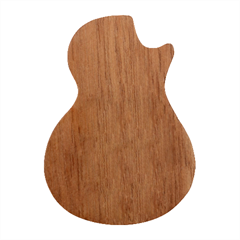 Design Pattern Seamless Tropical Guitar Shape Wood Guitar Pick Holder Case And Picks Set from ArtsNow.com Front
