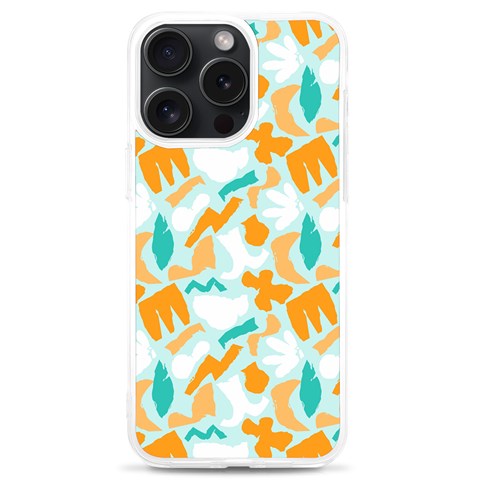 Design Pattern Seamless Tropical iPhone 15 Pro Max TPU UV Print Case from ArtsNow.com Front