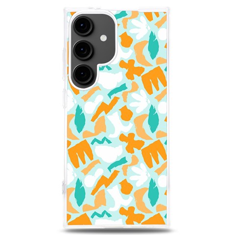Design Pattern Seamless Tropical Samsung Galaxy S24 Plus 6.7 Inch TPU UV Case from ArtsNow.com Front