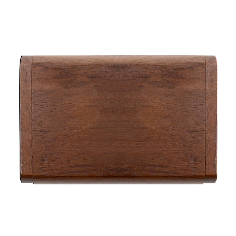 Design Pattern Seamless Tropical Wood Oval USB Flash Drive from ArtsNow.com Box