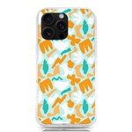 Design Pattern Seamless Tropical iPhone 16 Pro Max TPU UV Print Case