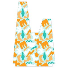 Design Pattern Seamless Tropical Japanese Wrist Knot Bag from ArtsNow.com Front