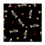 Pattern Design Seamless Fishbone Tile Coaster