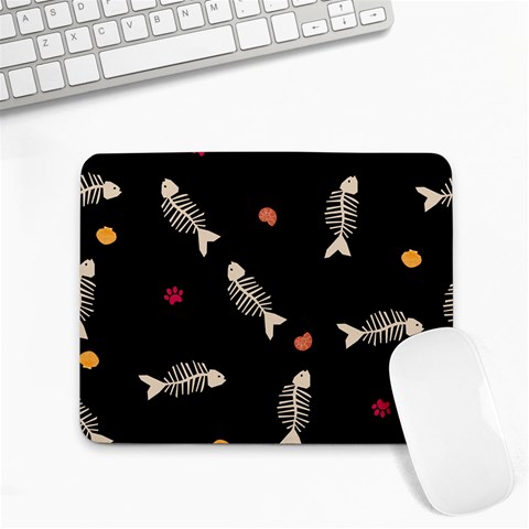 Pattern Design Seamless Fishbone Small Mousepad from ArtsNow.com Front