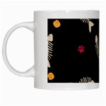 Pattern Design Seamless Fishbone White Mug