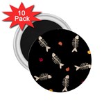 Pattern Design Seamless Fishbone 2.25  Magnets (10 pack) 
