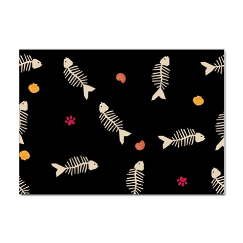 Pattern Design Seamless Fishbone Sticker A4 (100 pack) from ArtsNow.com Front