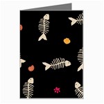 Pattern Design Seamless Fishbone Greeting Card