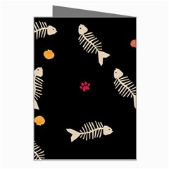 Pattern Design Seamless Fishbone Greeting Card from ArtsNow.com Right