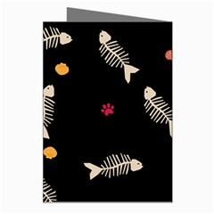 Pattern Design Seamless Fishbone Greeting Cards (Pkg of 8) from ArtsNow.com Right