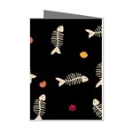 Pattern Design Seamless Fishbone Mini Greeting Cards (Pkg of 8)
