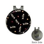 Pattern Design Seamless Fishbone Hat Clips with Golf Markers