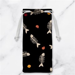 Pattern Design Seamless Fishbone Jewelry Bag from ArtsNow.com Front