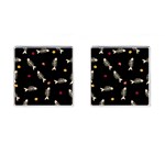 Pattern Design Seamless Fishbone Cufflinks (Square)