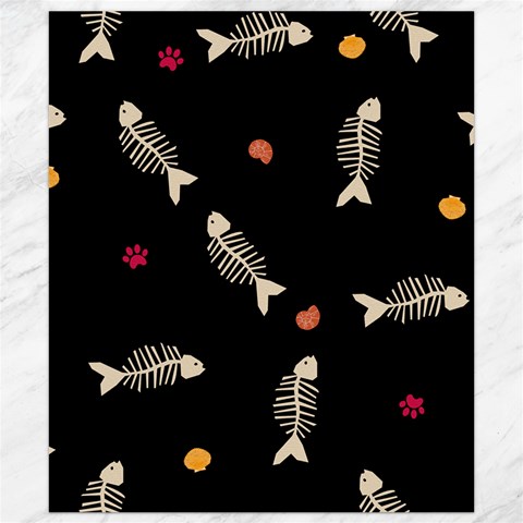 Pattern Design Seamless Fishbone Canvas 8  x 10  from ArtsNow.com 8.15 x9.66  Canvas - 1