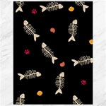 Pattern Design Seamless Fishbone Canvas 12  x 16 