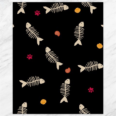 Pattern Design Seamless Fishbone Canvas 16  x 20  from ArtsNow.com 15.75 x19.29  Canvas - 1