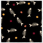 Pattern Design Seamless Fishbone Canvas 20  x 20 