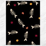 Pattern Design Seamless Fishbone Canvas 18  x 24 