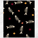 Pattern Design Seamless Fishbone Canvas 20  x 24 